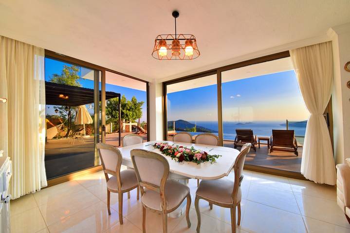 Villa für 6 Personen mit Balkon/Terrasse in Kaş, Saklıkent