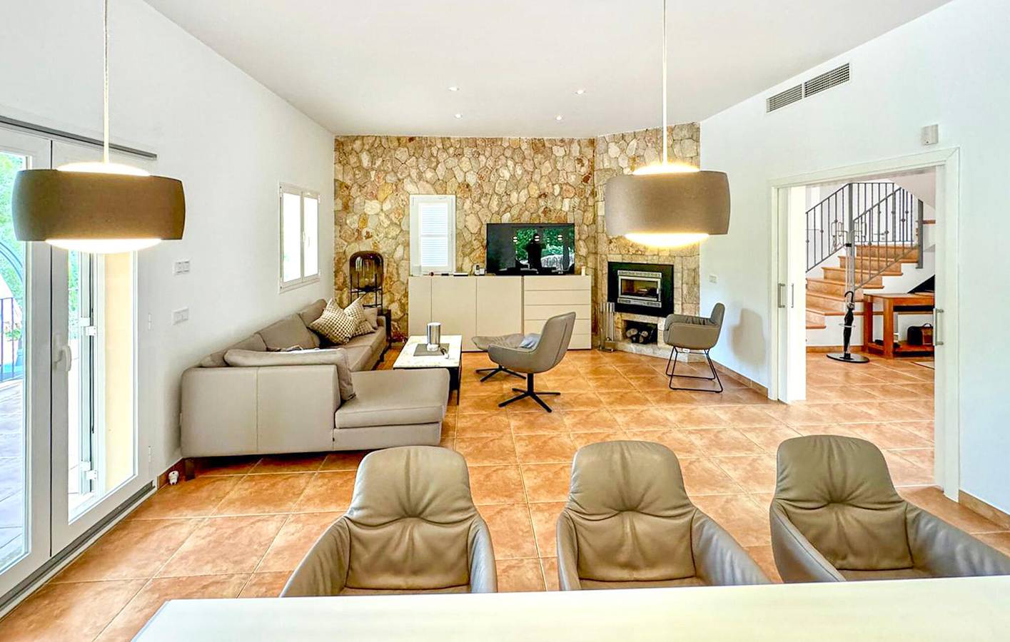 Gemütlicher Rückzugsort am Strand mit Pool und Terrasse - 1,5 km nach Caló d'en Pellicer in Rotes Velles, Calvià