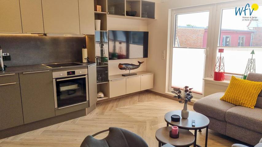 Vakantiewoning voor 3 personen, met balkon op Borkum