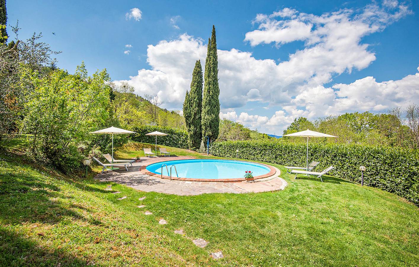 Ganze Ferienwohnung, Ruhiger Rückzugsort mit Pool, Parkplatz und Garten bei Radicondoli in Radicondoli, Siena Provinz