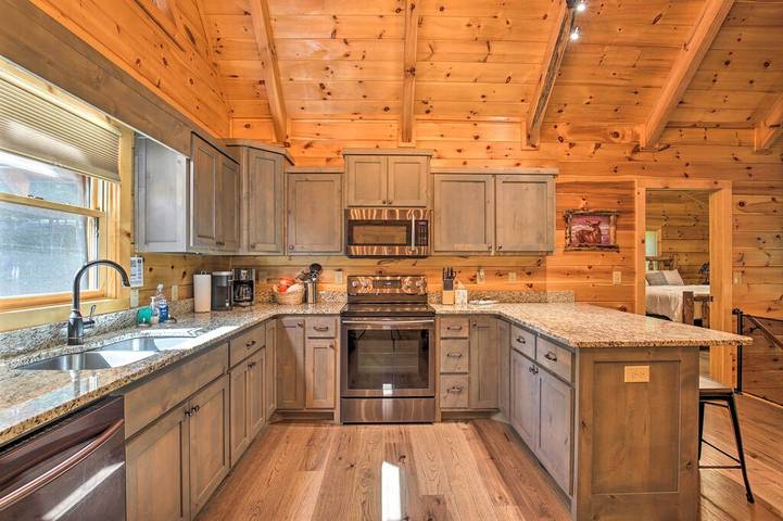 Blockhütte für 6 Personen, mit Whirlpool - 1