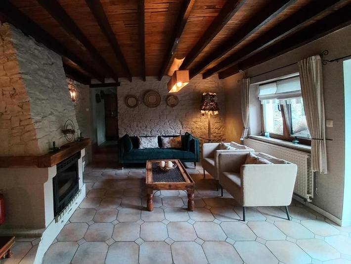 Location de vacances pour 4 personnes, avec jardin et terrasse, animaux acceptés à Doische - 4