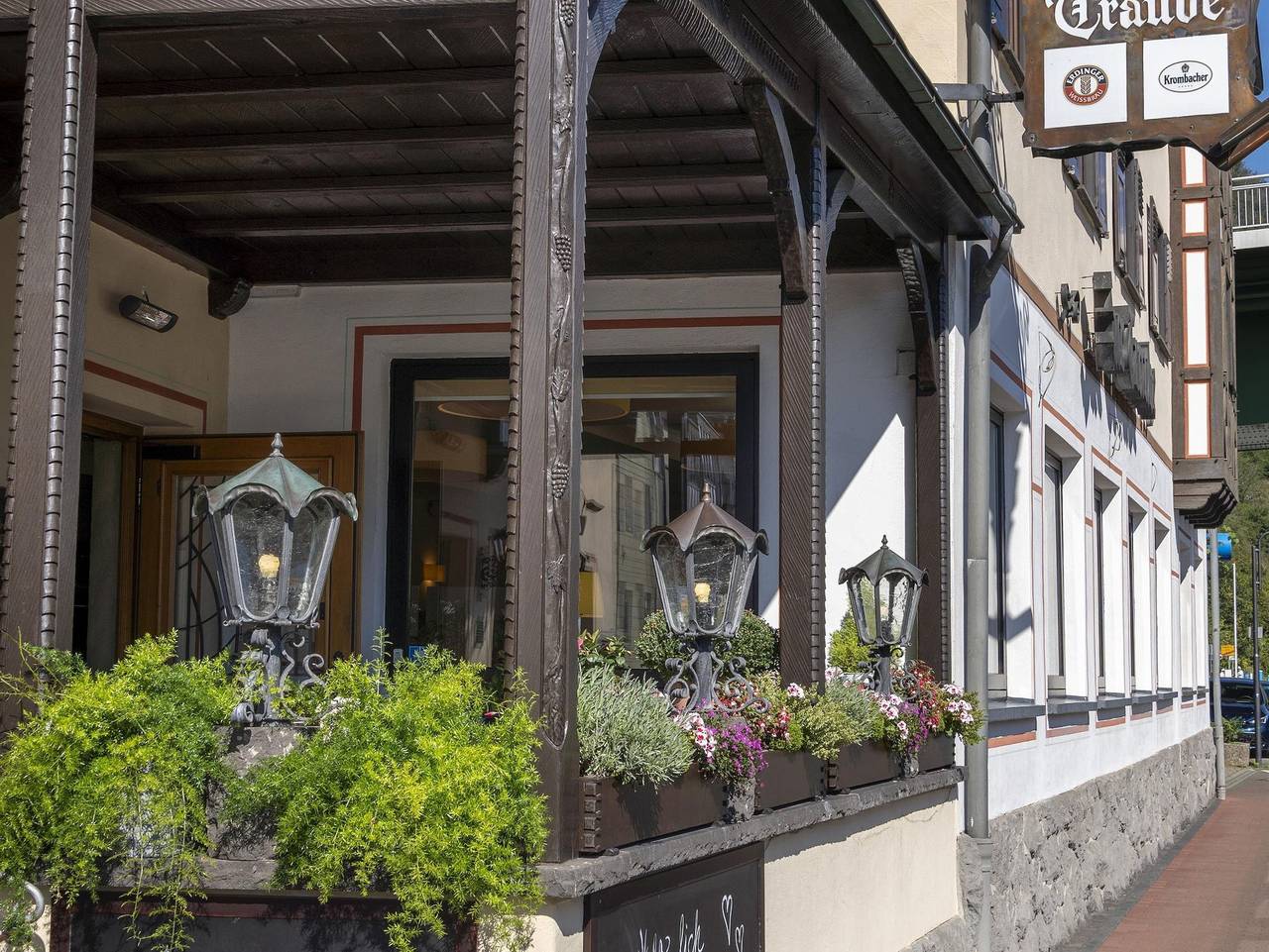 Moselhotel Zur Traube - Doppelzimmer Standard in Burg Eltz, Löf
