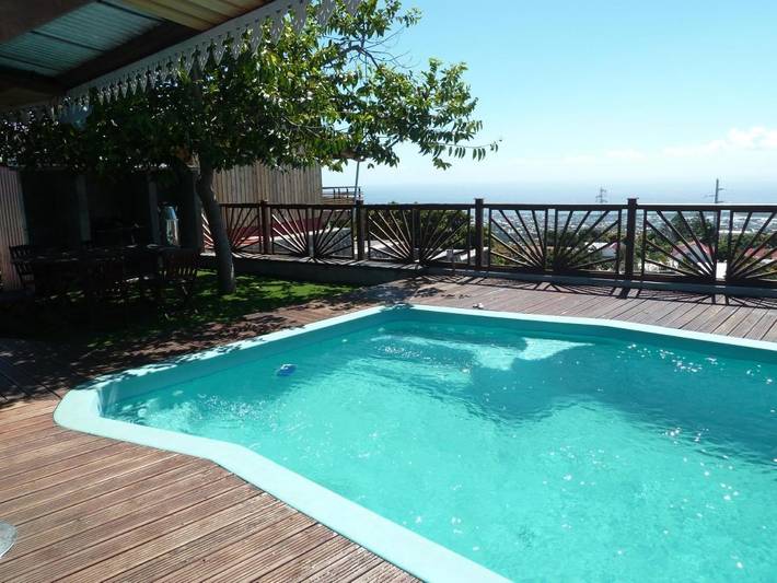 Maison de vacances pour 8 personnes, avec piscine ainsi que vue et jardin, animaux acceptés