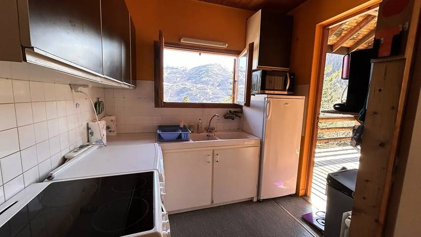 Chalet chaleureux 8 personnes à Pelvoux – Vue montagne & grand jardin in Vallouise-Pelvoux, Parque Nacional de los Ecrins
