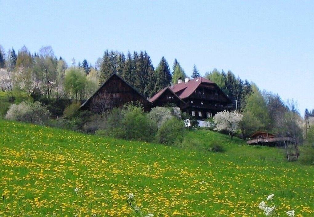 Ganze Ferienwohnung, Romantisches Bauernhaus Höhe für 6+1 Erw. + 2 Kinder in Krems in Kärnten, Lieser-Maltatal