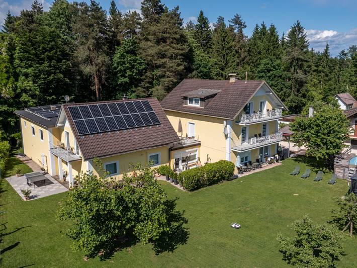 Vakantiewoning voor 4 personen, met Balkon en Tuin aan de Wörthersee
