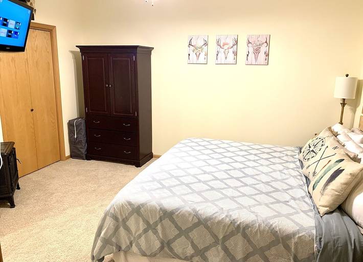 Vacation rental for 6 people, with yard and balcony in Red Lodge