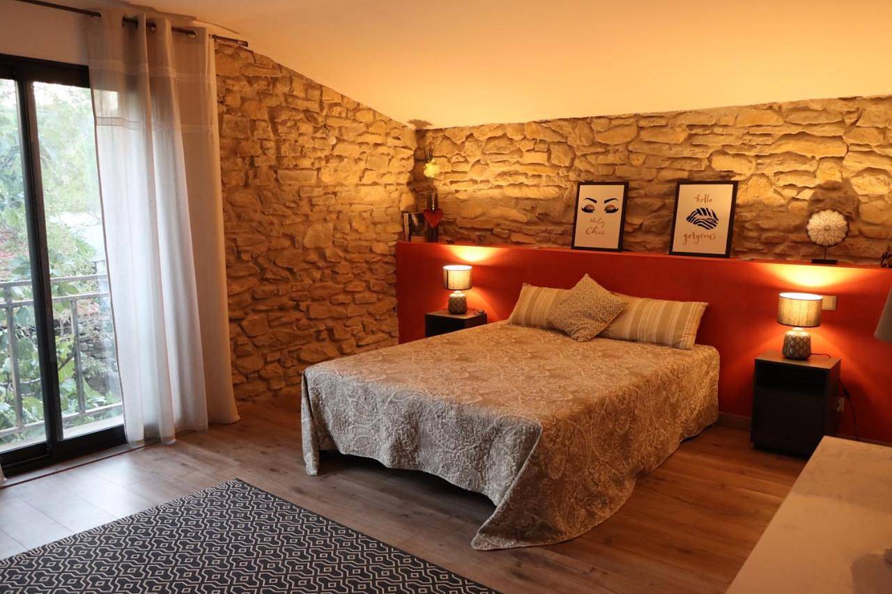 Double Room with Garden View in Félines-Minervois, Béziers und Umgebung