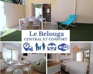 Gîte pour 4 personnes, avec terrasse et jardin dans Plage Bonne-Source