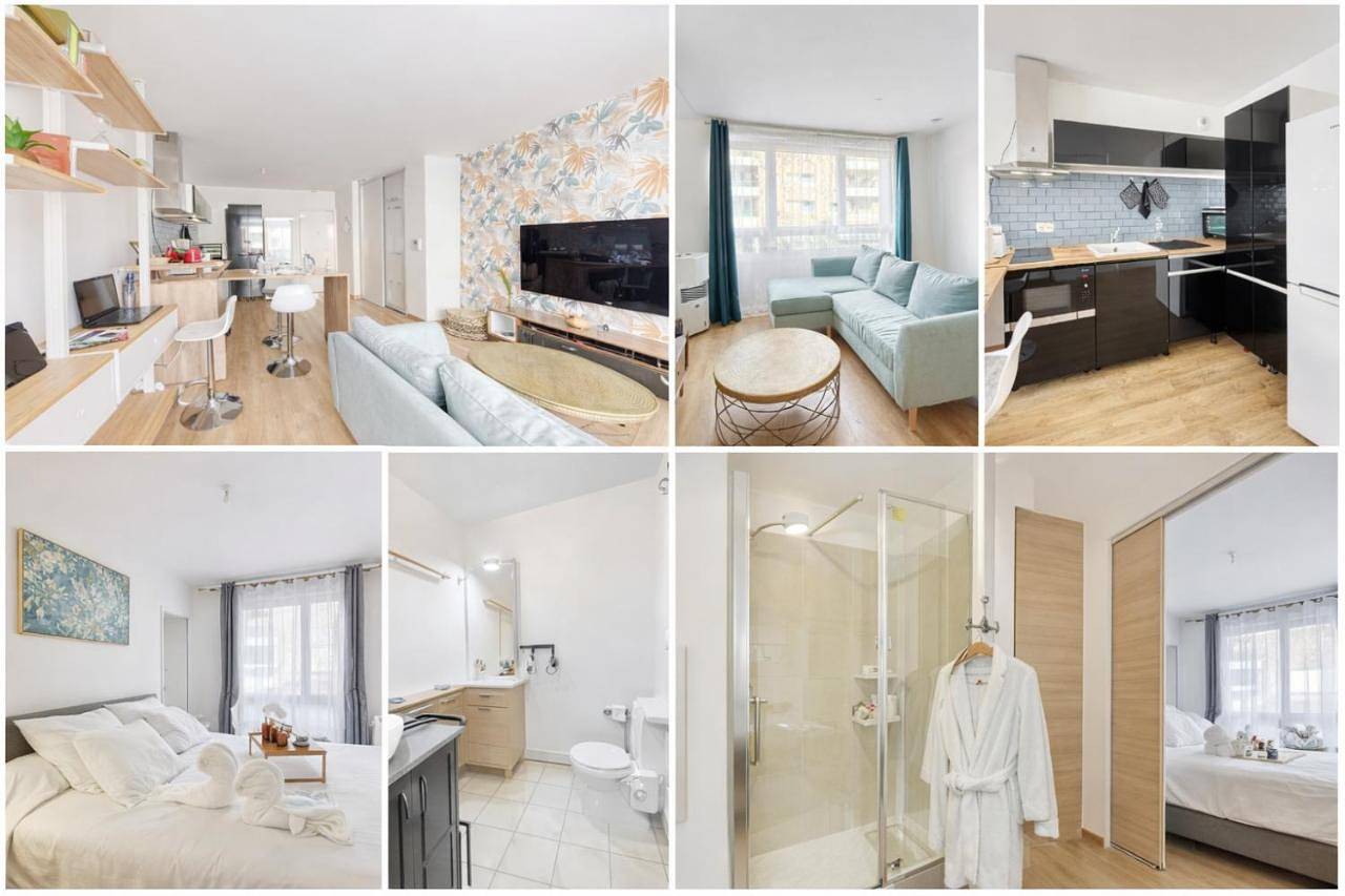 Appartement entier, L'élégant T2 proche de Versailles et de Paris in Guyancourt, Yvelines