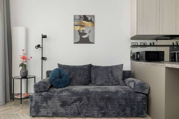 Apartament wakacyjny dla 4 osób, z sauna i balkon/ taras, zwierzęta dozwolone w Katowice