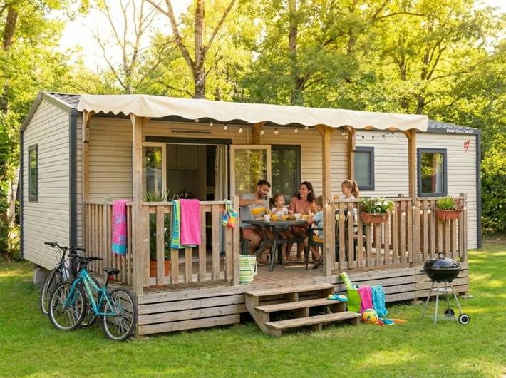 Mobil home pour 6 personnes dans Lac de Saint-Étienne-Cantalès - 3