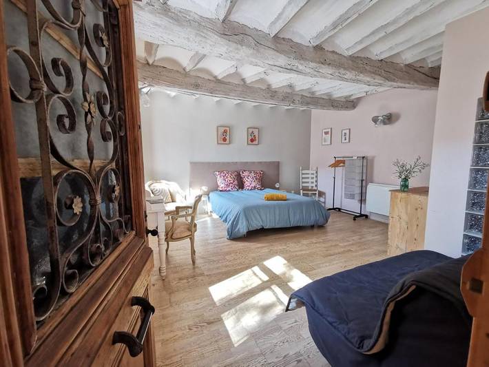 Chambre d’hôte pour 3 personnes, avec Terrasse et Jardin à Bachy