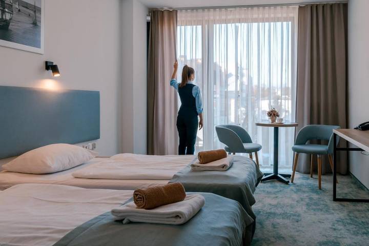 Ferienanlage für 5 Personen, mit Pool und Whirlpool sowie Sauna und Balkon in Swinemünde - 2