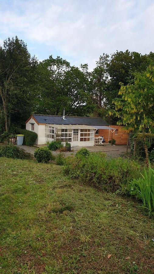 Ferienhaus für 5 Personen, mit Terrasse und Garten sowie Ausblick