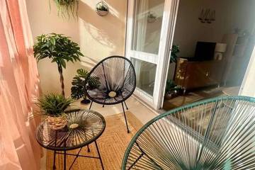 Gîte pour 2 personnes, avec balcon, animaux acceptés dans Centre Equestre (Courseulles-sur-Mer)