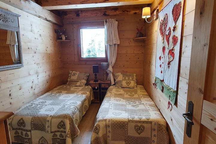 Chalet, breathtaking view - free shuttle .10 people in Lac des Confins, La Clusaz