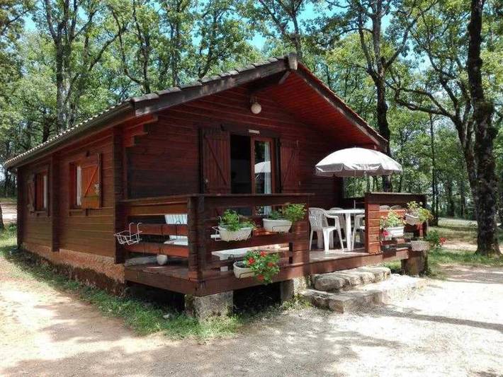 Chalet pour 5 personnes, avec bassin pour enfant