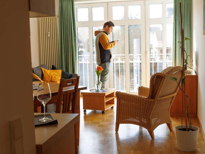 Ferienwohnung für 2 Personen, mit Terrasse