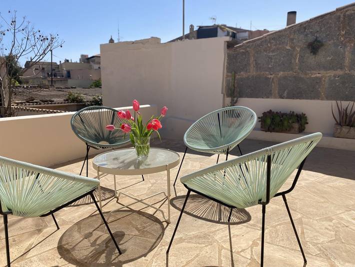 Ca Na Moltona charming house with private pool. Wifi in Ses Salines, South Majorca