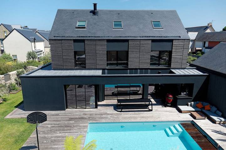 Villa pour 8 personnes, avec terrasse et jardin à Saint-Malo
