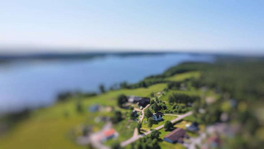 Ferienhaus für 6 Personen, mit Seeblick und Sauna sowie Garten und Ausblick in Västergötland - 2