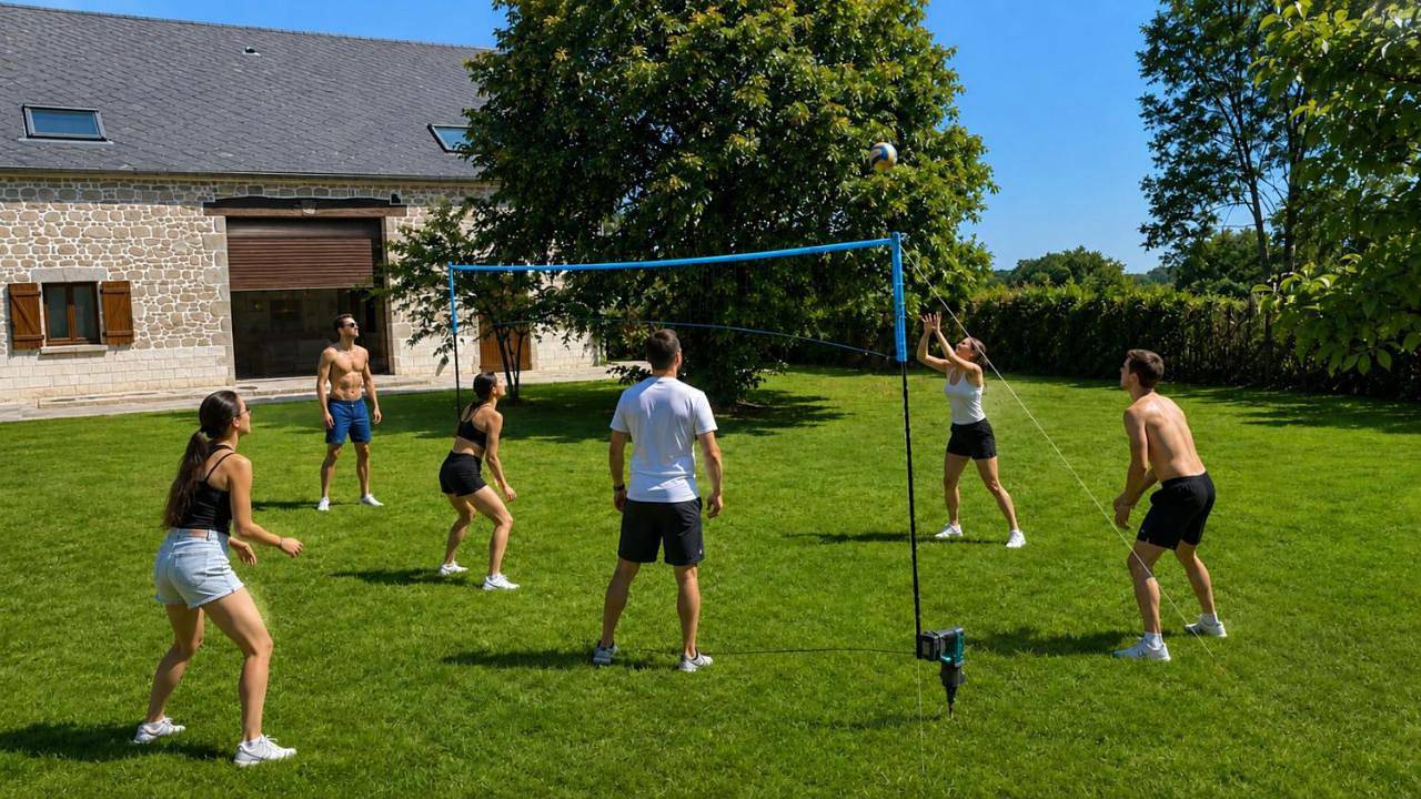Gite 15 pers tout compris Les Lucioles in Crevant, Région de La Châtre