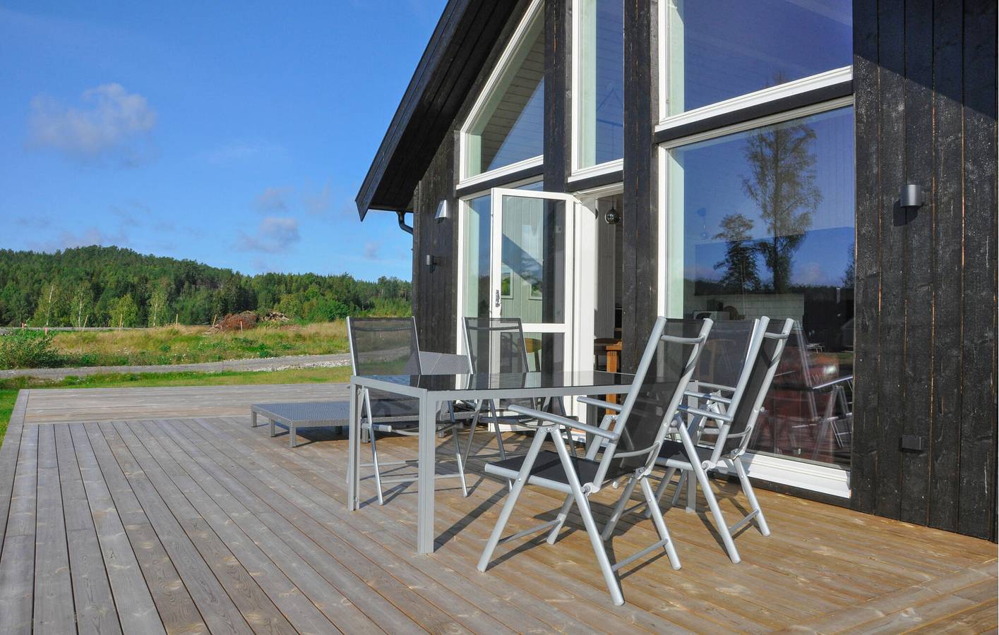 Ferienhaus für 6 Personen mit Terrasse in Dalslands Kanal