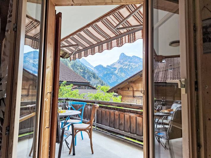 Gîte pour 4 personnes, avec vue et balcon à Kandersteg - 4
