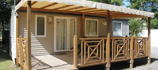 Camping für 6 Personen, mit Terrasse und Kinderpool sowie Whirlpool und Sauna in Capbreton