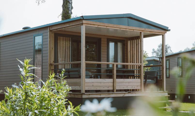 Lodge voor 4 personen op de Veluwe