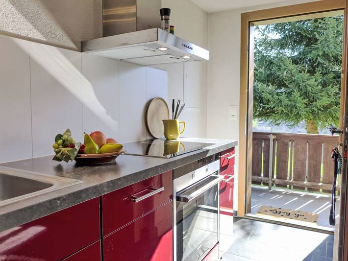 Ferienhaus für 3 Personen, mit Terrasse und Garten sowie Ausblick in der Schweiz - 3