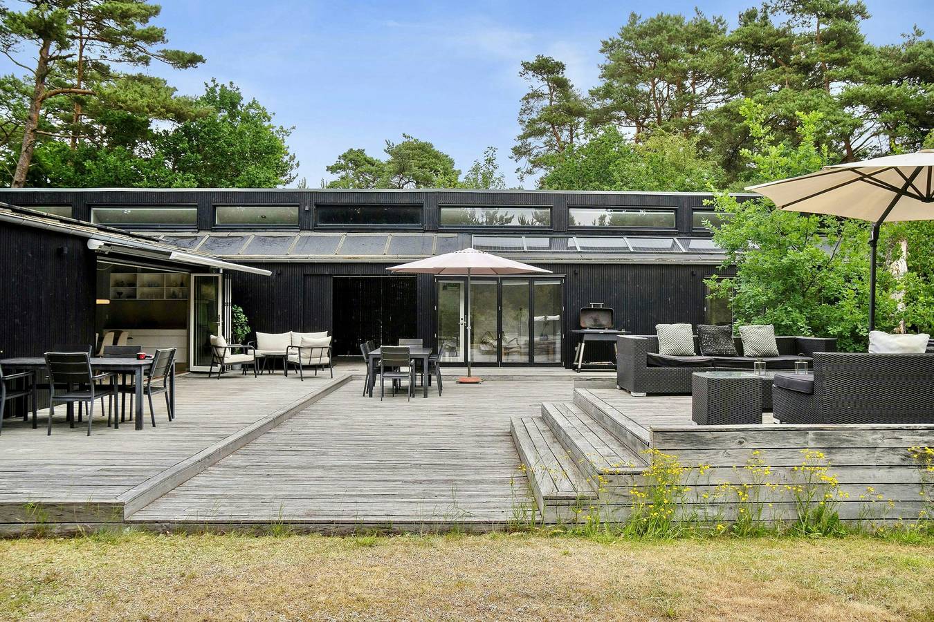 Scandinavisch vakantiehuis op 100 meter van Nordstrand in Nykøbing Sjælland, Noordwest-Zeeland
