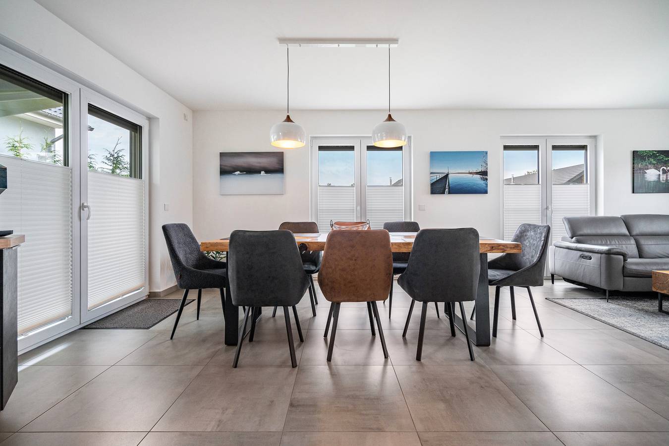Ferienhaus 'Seeglück 1 Am Tollensesee' mit Seeblick, privater Terrasse und Wlan in Tollensesee, Groß Nemerow