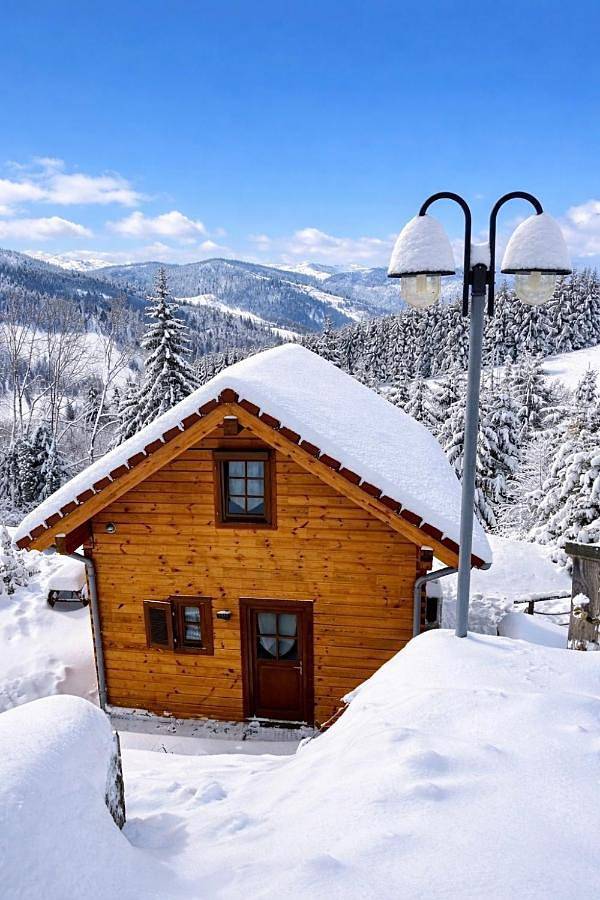 Gîte pour 5 personnes, avec jardin et vue à Bussang