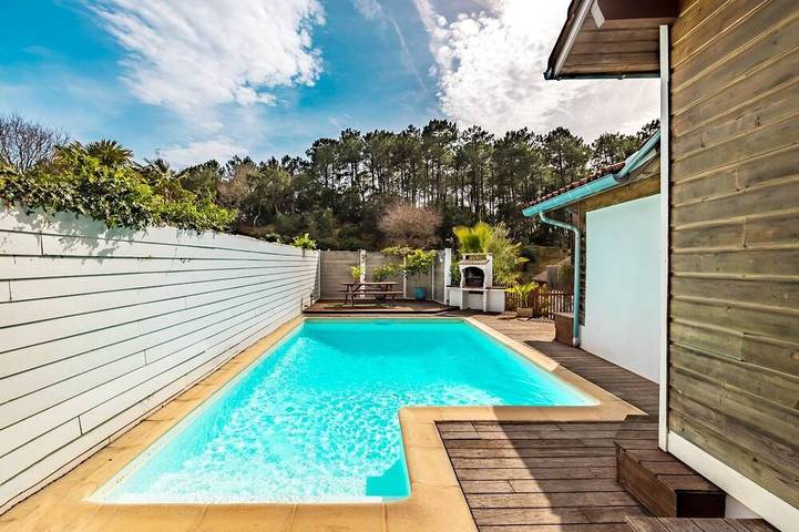 Villa pour 6 personnes, avec balcon et jardin, animaux acceptés à Labenne - 4