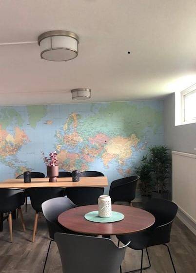 Stf Malmfältens Folkhögskola in Kiruna, Laponie (Suède)