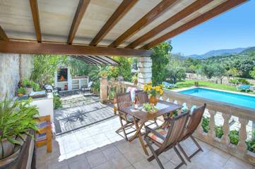 Villa in Pollença, Serra de Tramuntana für 4 