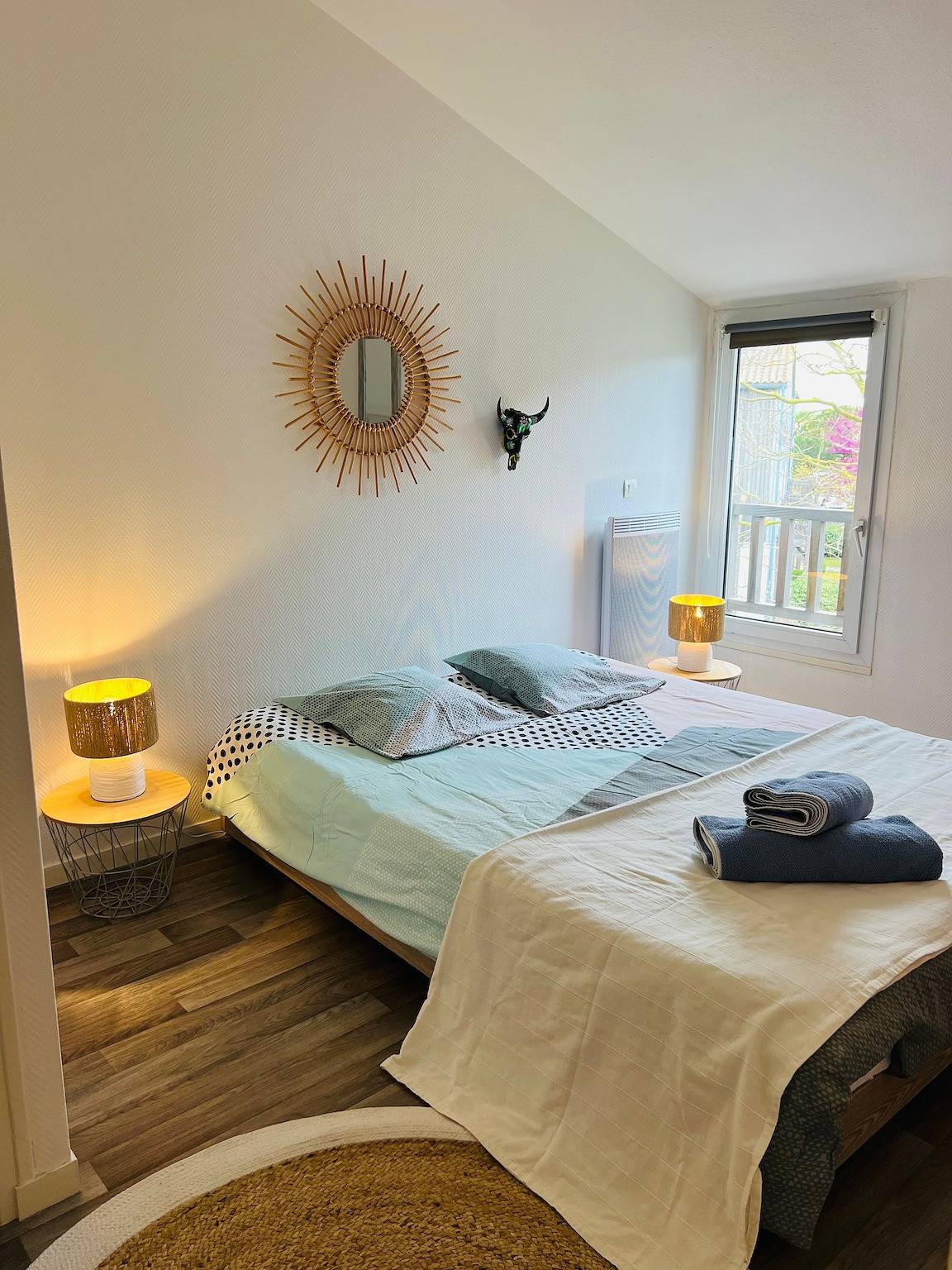 Ganze Wohnung, Ferienwohnung 'Chaleureux Et Lumineux Duplex T2' mit Balkon in La Rochelle, La Rochelle und Umgebung