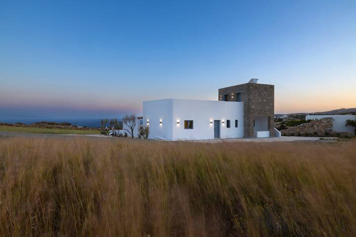 Villa pour 8 personnes, avec balcon et jardin dans Paros - 2
