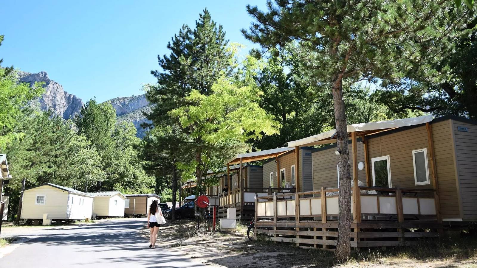 Mobil-home Montana Confort 3 Pièces 4/6 Personnes Climatisé + Tv in Moustiers-Sainte-Marie, Parc naturel régional du Verdon