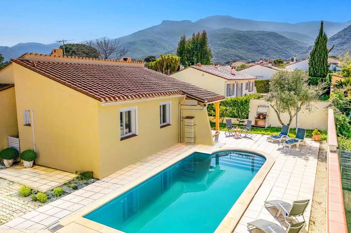 Location de vacances pour 4 personnes, avec jardin à Laroque-des-Albères