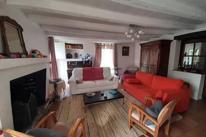 Maison de vacances pour 8 personnes, avec jardin, animaux acceptés