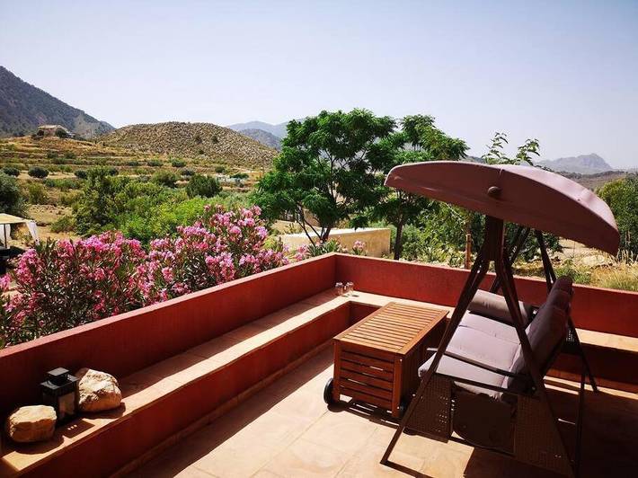 Casa rural para 6 personas, con vistas además de piscina y jardín, Se admiten mascotas en Valle de Ricote - 2