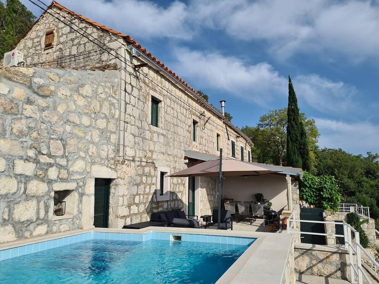 Ferienhaus für 5 Personen mit Garten in Brsecine, Grad Dubrovnik