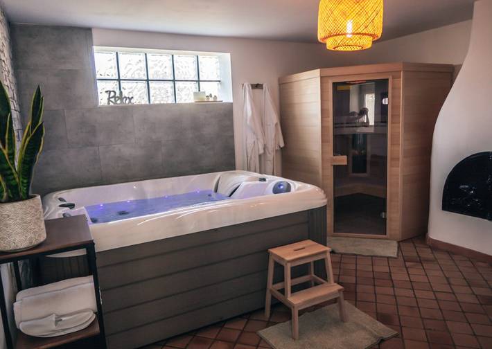 Gîte pour 2 personnes, avec terrasse et jacuzzi ainsi que jardin et sauna, animaux acceptés dans la Somme - 3