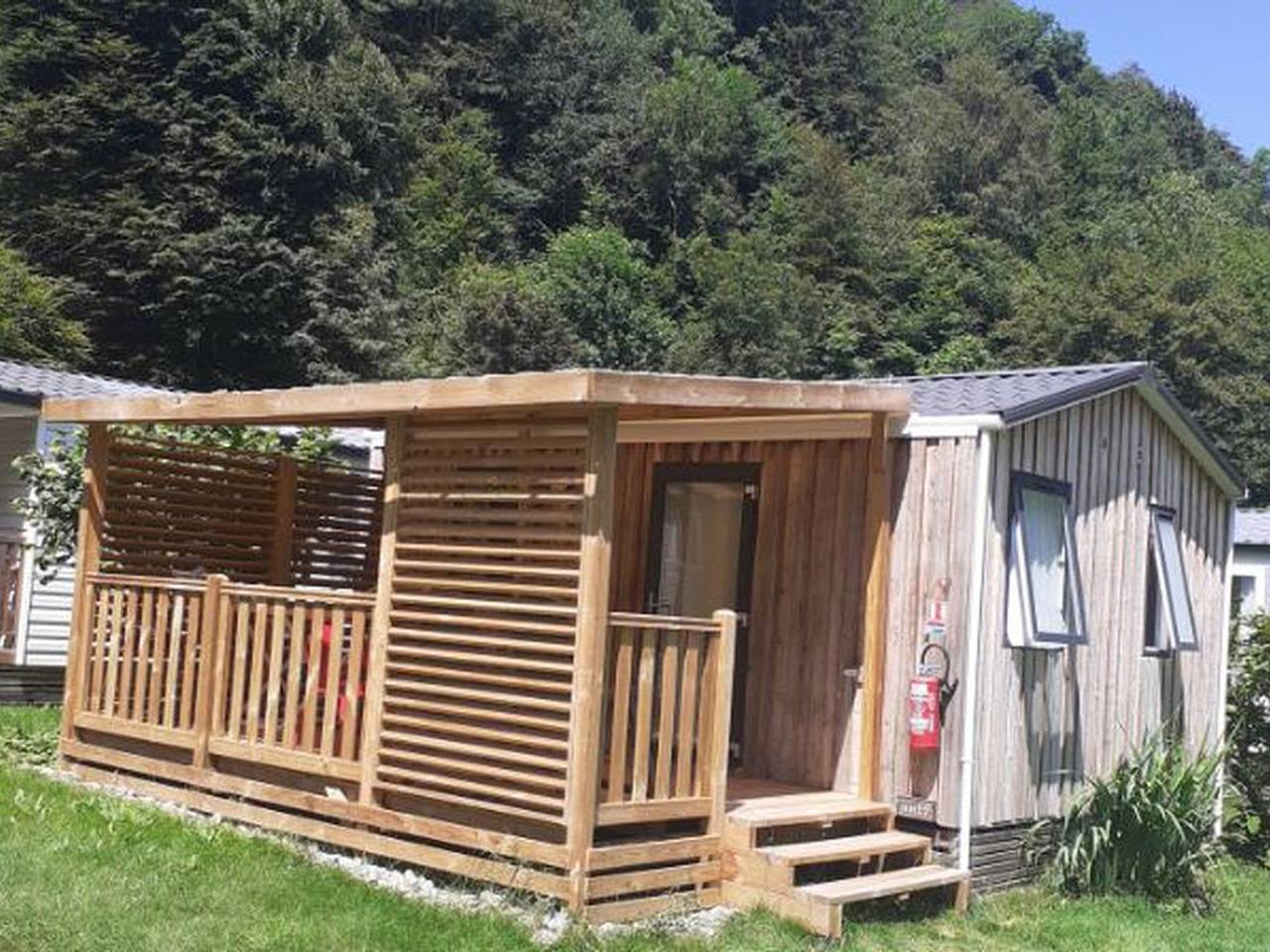 Mobilheim mit Terrasse - 2 Pers. in Estaing, Nationalpark Pyrenäen