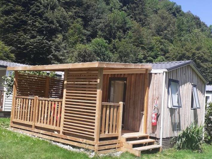 Wohnwagen für 2 Personen, mit Terrasse, mit Haustier - 1