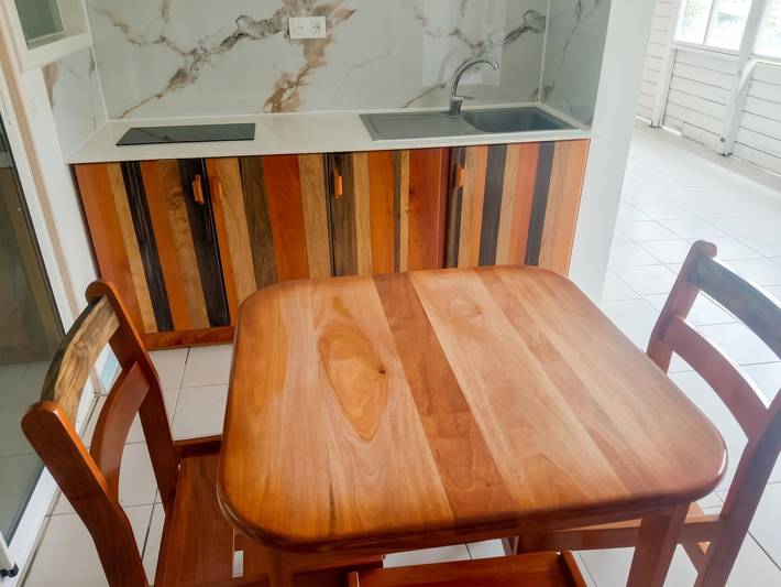 Ganze Wohnung, Appartement Le Marigot 26 m² mit Pool in Le Marigot, Martinique